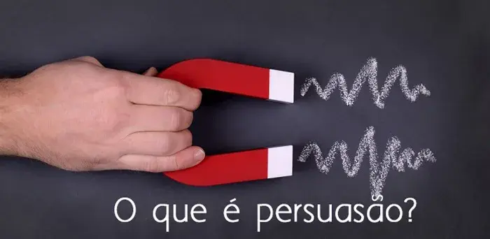 Ímã representando o conceito de persuasão
