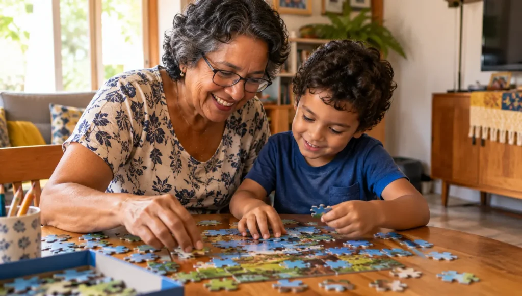 Brinquedoteca na Casa dos Avós - Atividades entre avós e netos